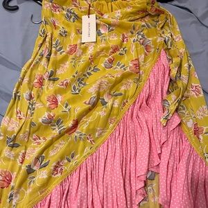Brand New Summer High Low Skirt